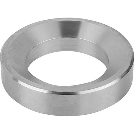 Kipp Spherical Washer, Fits Bolt Size 7.1 mm Stainless Steel K0729.0206